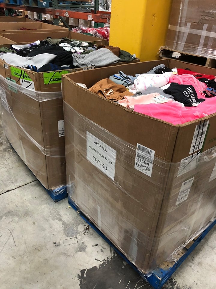 Level 3 - Wholesale Clothing Pallet Partial of Free People